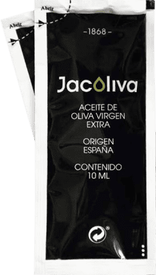 Olivenöl 300 Einheiten Box Jacoliva. Virgen Extra Manzanilla 1 cl