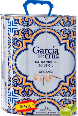 Azeite de Oliva García de la Cruz Virgen Extra Premium Orgánico Lata Especial 3 L