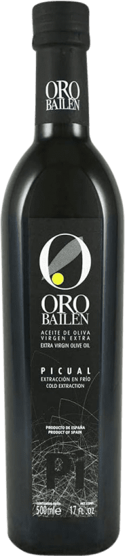 19,95 € Envío gratis | Aceite de Oliva Oro Bailén AOVE Virgen Extra Reserva Botella Medium 50 cl