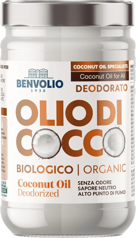 送料無料 | クッキングオイル Benvolio 1938 Coco Orgánico Desodorizado sin Lactosa イタリア 1 L