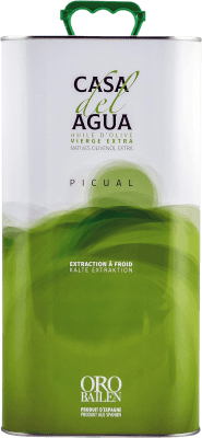 Olive Oil Oro Bailén Casa del Agua Virgen Extra Picual Special Can 5 L