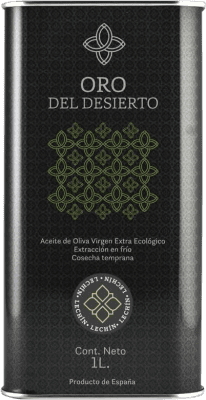 Huile d'Olive Oro del Desierto Virgen Extra Lechín Ecológico Canette Spéciale 1 L