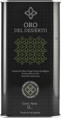 Envío gratis | Aceite de Oliva Oro del Desierto AOVE Virgen Extra España Lechín Eco — Ecológico Lata Medium 1 L