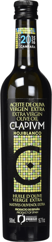 59,95 € Envío gratis | Aceite de Oliva Cladivm. Priego de Córdoba Virgen Extra Botella Medium 50 cl