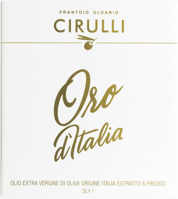 Huile d'Olive Frantoio Oleario Cirulli Virgen Extra Bouteille Spéciale 5 L