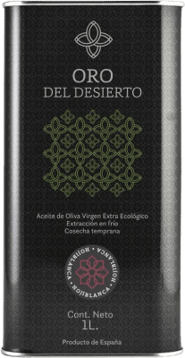 31,95 € Free Shipping | Olive Oil Oro del Desierto EVOO Extra Virgin Medium Can 1 L