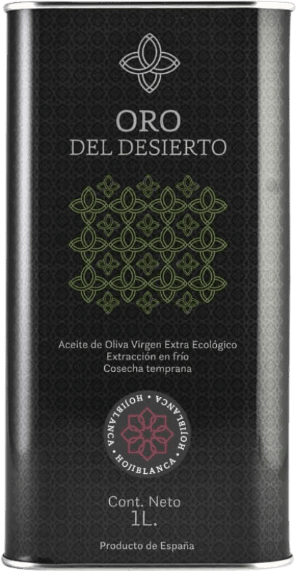 31,95 € Spedizione Gratuita | Olio d'Oliva Oro del Desierto EVO Extra Vergine Lattina Medium 1 L