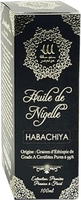 Растительное масло Коробка из 3 единиц 7ajji. Nigella треть литровая бутылка 30 cl