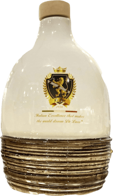 Envio grátis | Azeite de Oliva De Luca Virgen Extra Orcio Cerámica Calábria Itália Garrafa Medium 50 cl