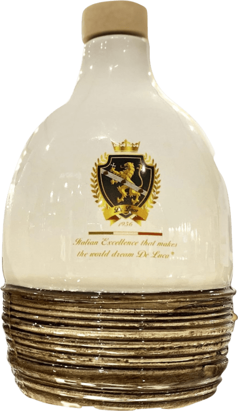 Envío gratis | Aceite de Oliva ‎De Luca Virgen Extra Orcio Cerámica Calabria Italia Botella Medium 50 cl