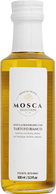 Envío gratis | Aceite de Oliva Mosca Selection — Selección, AOVE Virgen Extra Alemania Botellín Miniatura 10 cl Tartufo Bianco — Trufa Blanca