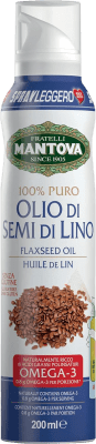 Envio grátis | Óleo de Cozinha Alimentare Italiana Linaza Spray Pulverizador Itália Garrafa Pequena 20 cl