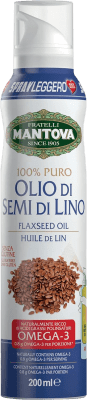Pflanzenöl Alimentare Italiana Spray Pulverizador — Sprühzerstäuber Kleine Flasche 20 cl Linaza — Leinsamen