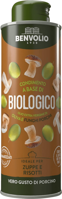 22,95 € | Azeite de Oliva Benvolio 1938 AOVE Virgem Extra Itália Garrafinha 25 cl Boletus — Porcini Cep, Funghi — Cogumelos