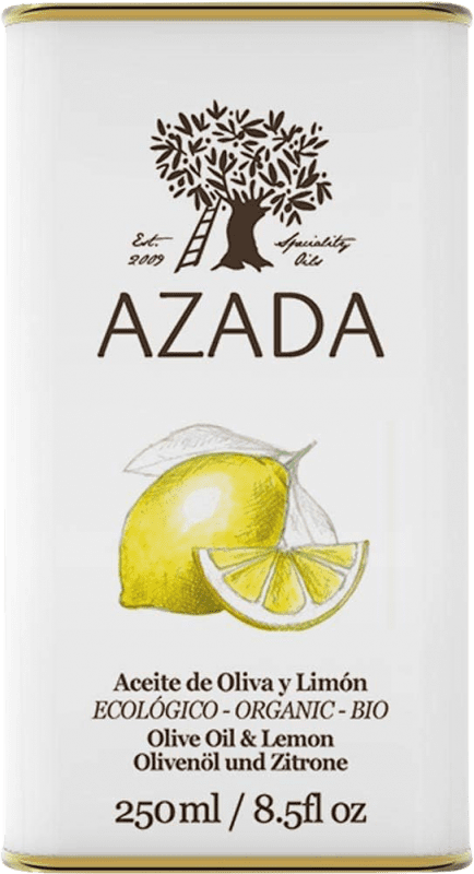 Envoi gratuit | Huile d'Olive Azada Espagne Canette 25 cl Limón — Citron