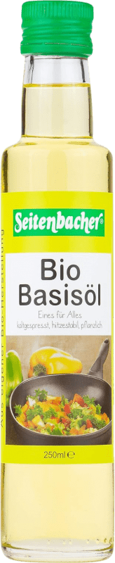 Envoi gratuit | Huile de Cuisson Seitenbacher Basis Universal Bio Allemagne Petite Bouteille 25 cl