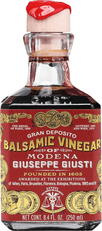 免费送货 | 醋 Giuseppe Giusti Historical Balsamico — 香醋, Collection — 系列 D.O.C. Modena 意大利 小瓶装 25 cl