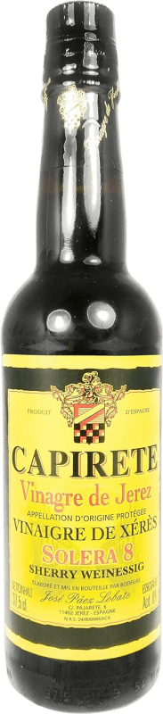 2,95 € | Vinaigre Páez Lobato Capirete Solera D.O. Jerez-Xérès-Sherry Andalousie Espagne Demi-Bouteille 37 cl