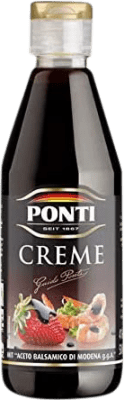 Vinegar 2 units box ‎Ponti Creme Aceto Balsamico Modena Small Bottle 20 cl