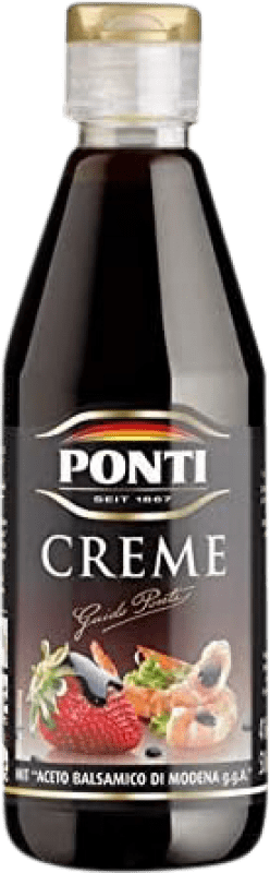 27,95 € | Caja de 2 unidades Vinagre Ponti Balsámico, Crème — Crema D.O.C. Modena Italia Botellín 20 cl