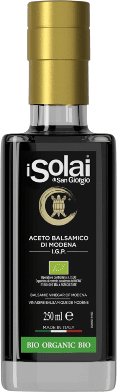 Spedizione Gratuita | Aceto I Solai di San Giorgio Balsamico D.O.C. Modena Italia Bio — Ecologico Bottiglietta 25 cl