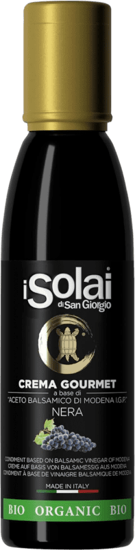 Spedizione Gratuita | Aceto I Solai di San Giorgio Crema Clásica Balsamico Biológico D.O.C. Modena Italia Piccola Bottiglia 18 cl