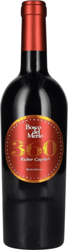 免费送货 | 红酒 Bosco del Merlo 360 Ruber Capite Merlot Cabernet Venecia 意大利 Merlot 75 cl