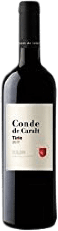 Free Shipping | Red wine Conde de Caralt Catalonia Spain Tempranillo, Merlot, Cabernet Sauvignon 75 cl