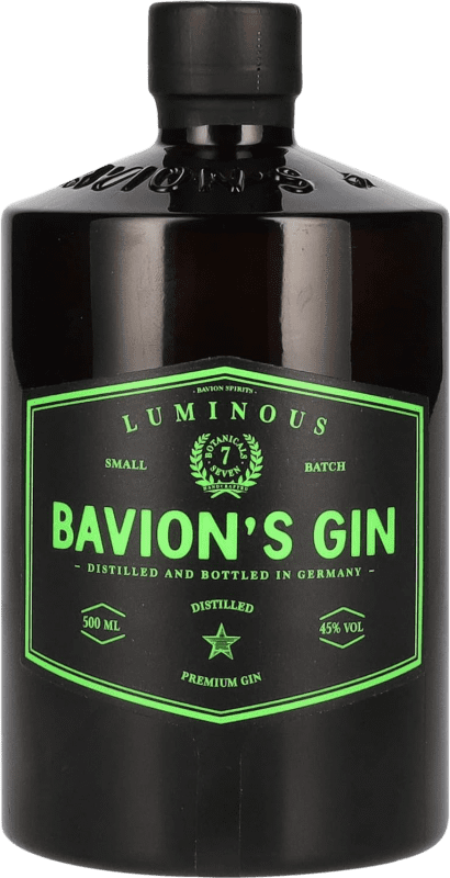 67,95 € 免费送货 | 金酒 Gin Bavion's LED Luminoso — LED灯 中瓶装 50 cl