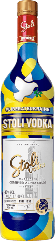 免费送货 | 伏特加 Stolichnaya Stoli Ukraine Edición Limitada 俄罗斯联邦 1 L