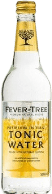 Kostenloser Versand | 6 Einheiten Box Getränke und Mixer Fever-Tree Indian Tonic Großbritannien Medium Flasche 50 cl