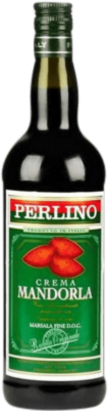 Spedizione Gratuita | Crema di Liquore Perlino. Mandorla D.O.C. Marsala Italia 1 L