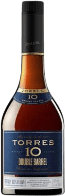 16,95 € | Brandy Conhaque Torres Double Barrel Catalunha Espanha 10 Anos 70 cl