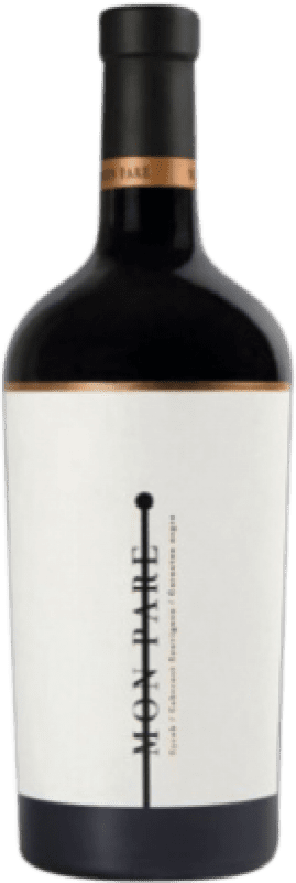 Бесплатная доставка | Красное вино Vinyes del Convent Mon Pare D.O. Terra Alta Испания Syrah, Cabernet Sauvignon, Grenache Tintorera 75 cl