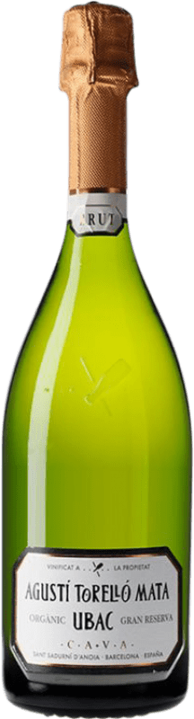 24,95 € 送料無料 | 白スパークリングワイン Agustí Torelló Ubac グランド・リザーブ D.O. Cava