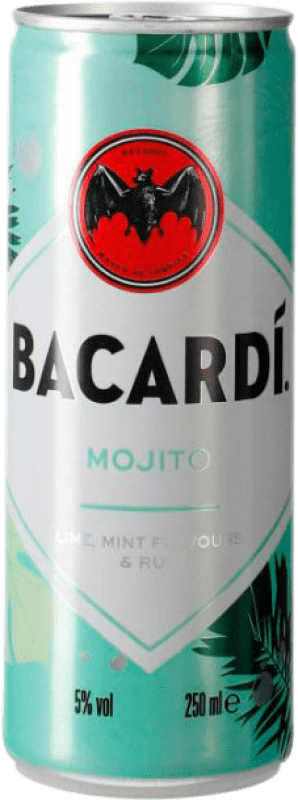 送料無料 | シュナップ Bacardí Mojito プエルトリコ アルミ缶 25 cl