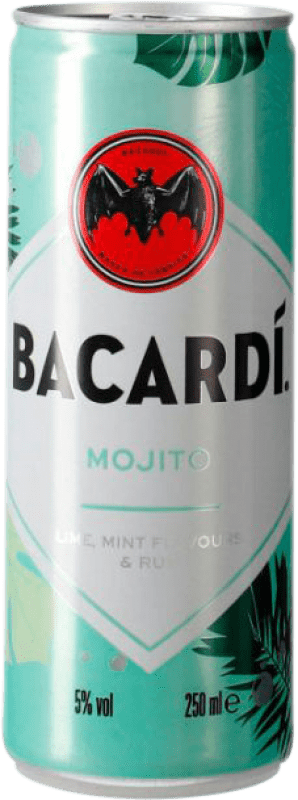 3,95 € Spedizione Gratuita | Mixer Bacardí Lattina 25 cl Mojito