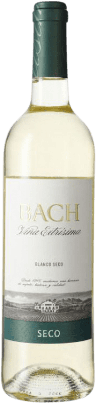 5,95 € | Vinho branco Bach Viña Extrísimo Seco D.O. Penedès Catalunha Espanha Mascate, Macabeo, Xarel·lo, Chardonnay 75 cl