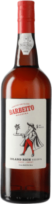 Barbeito Island Rich Sweet Tinta Negra Madeira 预订 5 岁 75 cl