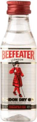 送料無料 | 12個入りボックス ジン Beefeater イギリス ミニチュアボトル 5 cl