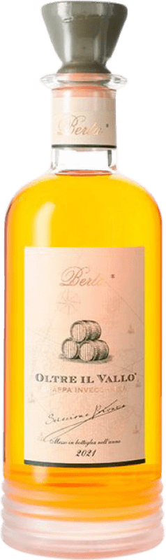 102,95 € Envio grátis | Aguardente Grappa Berta Oltre Il Vallo Invechiatta in Botta di Single Malt I.G.T. Grappa Piemontese