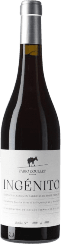 Free Shipping | Red wine Fabio Coullet Ingénito D.O. Sierras de Málaga Andalusia Spain Grenache 75 cl