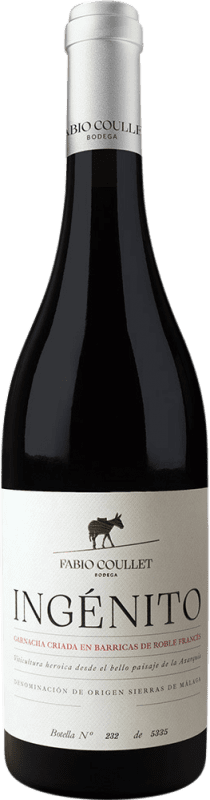 33,95 € Envio grátis | Vinho Tinto Fabio Coullet Ingénito D.O. Sierras de Málaga