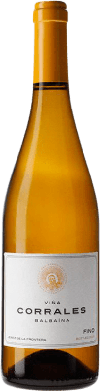 42,95 € | 强化酒 San Francisco Javier Viña Corrales Fino Saca D.O. Jerez-Xérès-Sherry 安达卢西亚 西班牙 Palomino Fino 75 cl