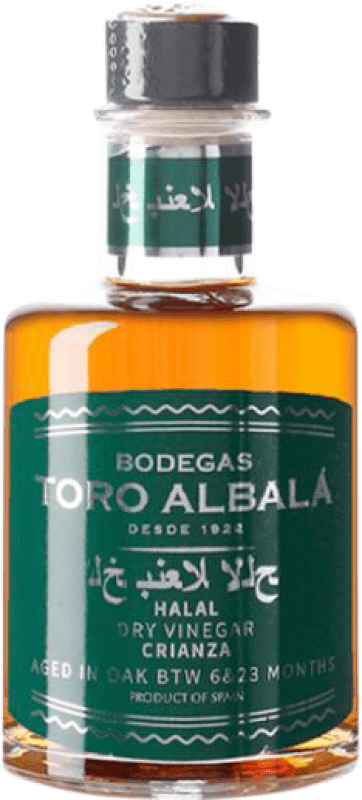 Kostenloser Versand | Essig Toro Albalá Halal Trocken Alterung D.O. Montilla-Moriles Andalusien Spanien Kleine Flasche 20 cl