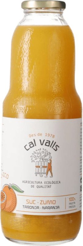 6,95 € | Refrescos e Mixers Cal Valls Zumo de Naranja Espanha 1 L