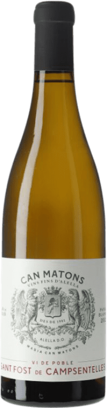 Envoi gratuit | Vin blanc Can Matons Vinya St Fost Campsentelles D.O. Alella Catalogne Espagne Pansa Blanca 75 cl