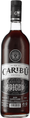 ラム Caribu Black Strap Spiced 70 cl