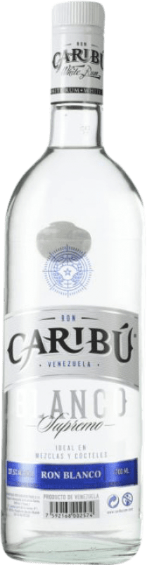 Envoi gratuit | Rhum Caribu Blanco Venezuela 70 cl