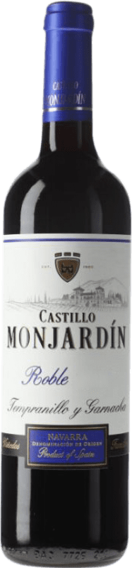 9,95 € 免费送货 | 红酒 Castillo de Monjardín 橡木 D.O. Navarra